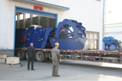 正升重工小型制砂生产线发往江西赣州用户现场